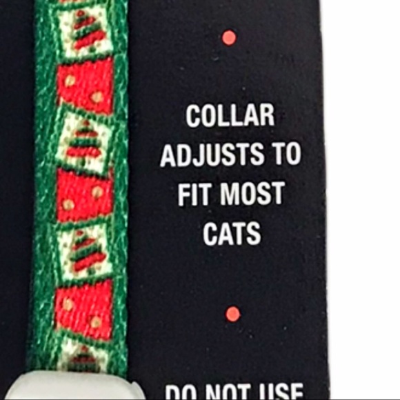 NWT Break Away Cat Collar - Christmas Tree Design - Picture 3 of 11